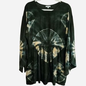 Earthbound Trading Co Boho Tie Dye Dress
